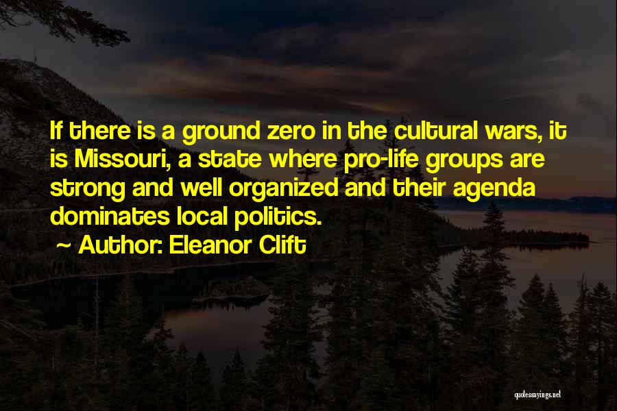 Pro Life Quotes By Eleanor Clift