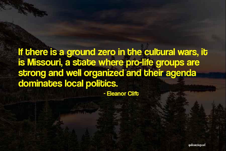 Pro Life Quotes By Eleanor Clift