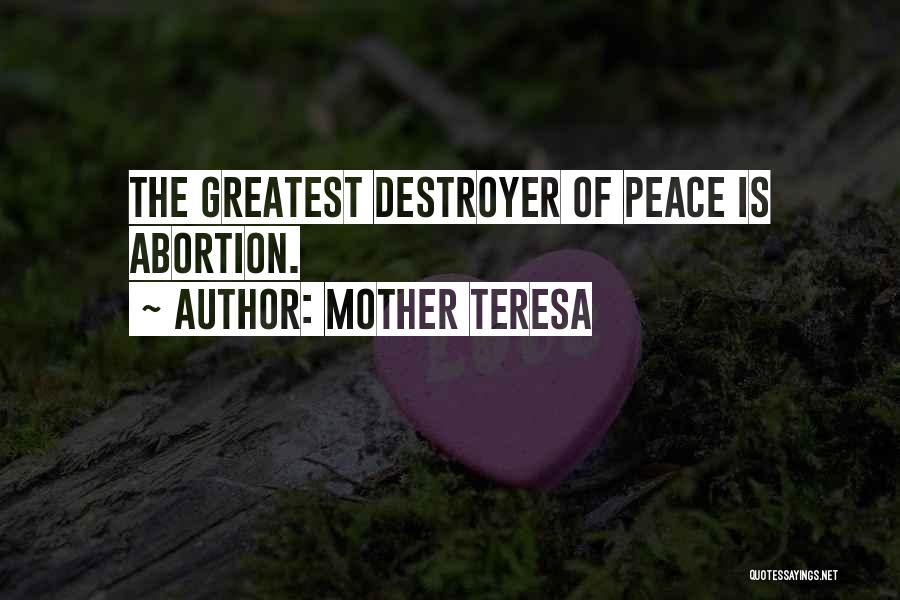 Pro Quotes By Mother Teresa