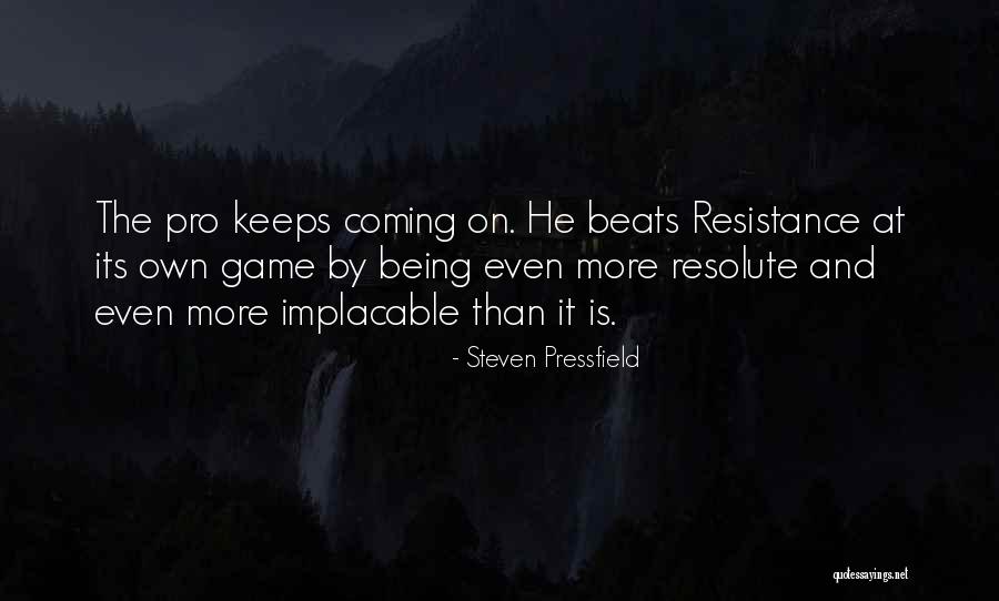 Pro Quotes By Steven Pressfield