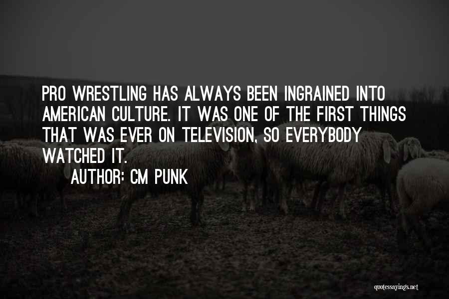 Pro Wrestling Quotes By CM Punk