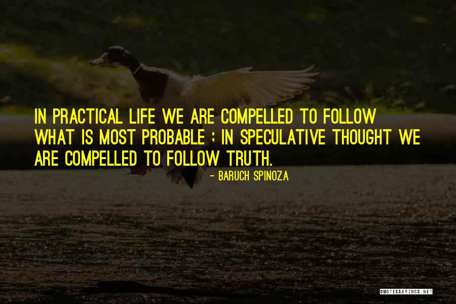 Probability In Life Quotes By Baruch Spinoza Probability In Life Quotes By Baruch Spinoza