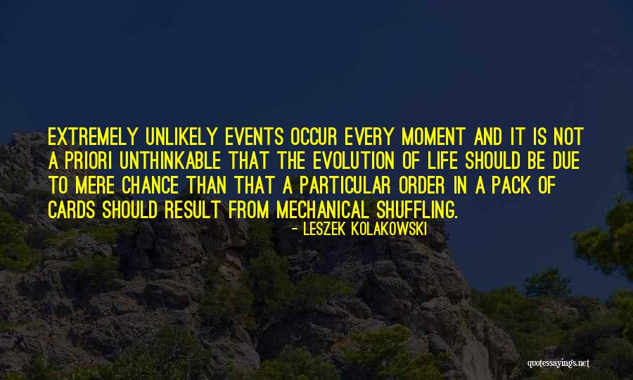 Probability In Life Quotes By Leszek Kolakowski Probability In Life Quotes By Leszek Kolakowski