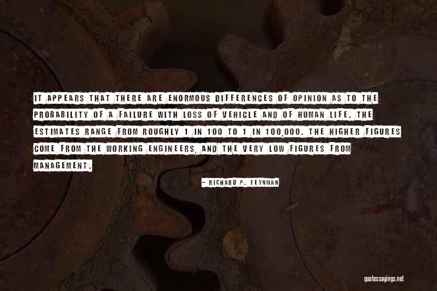 Probability In Life Quotes By Richard P. Feynman Probability In Life Quotes By Richard P. Feynman