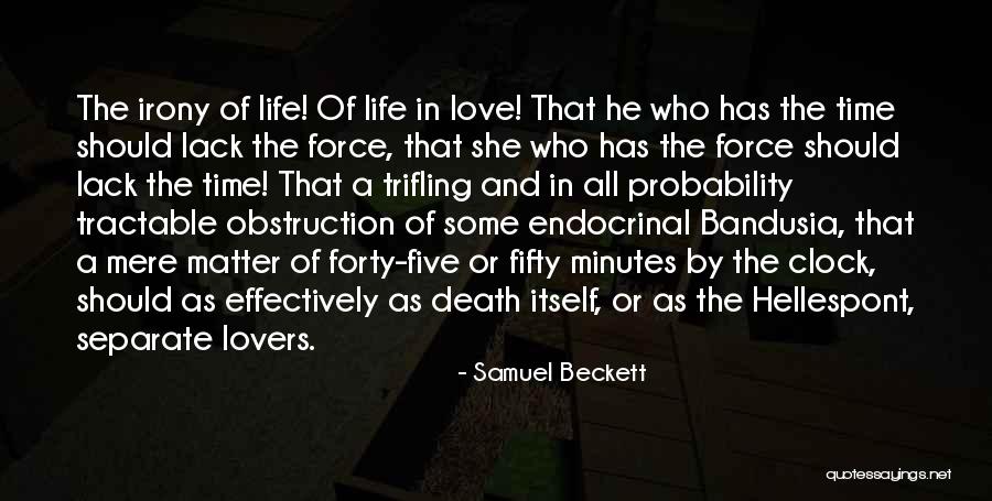 Probability In Life Quotes By Samuel Beckett Probability In Life Quotes By Samuel Beckett