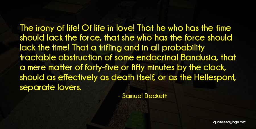Probability Love Quotes By Samuel Beckett Probability Love Quotes By Samuel Beckett