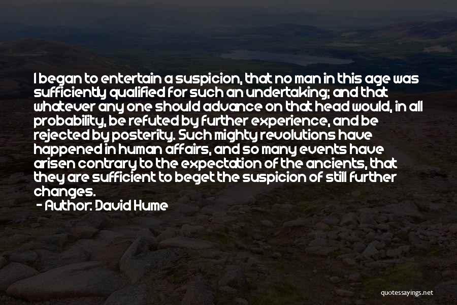 Probability Quotes By David Hume
