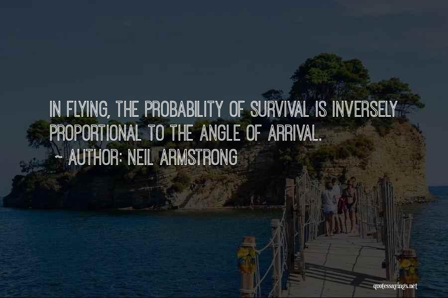 Probability Quotes By Neil Armstrong