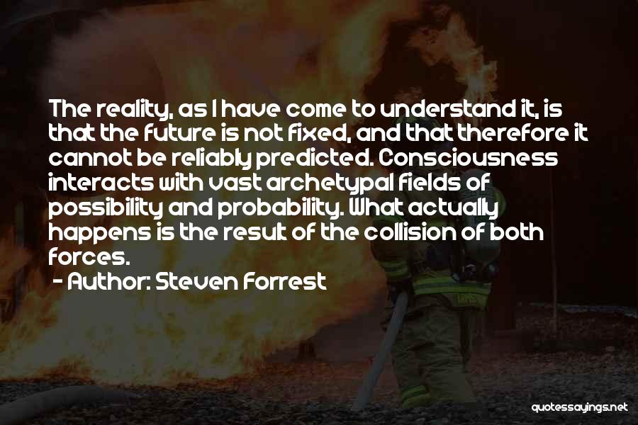 Probability Vs Possibility Quotes By Steven Forrest