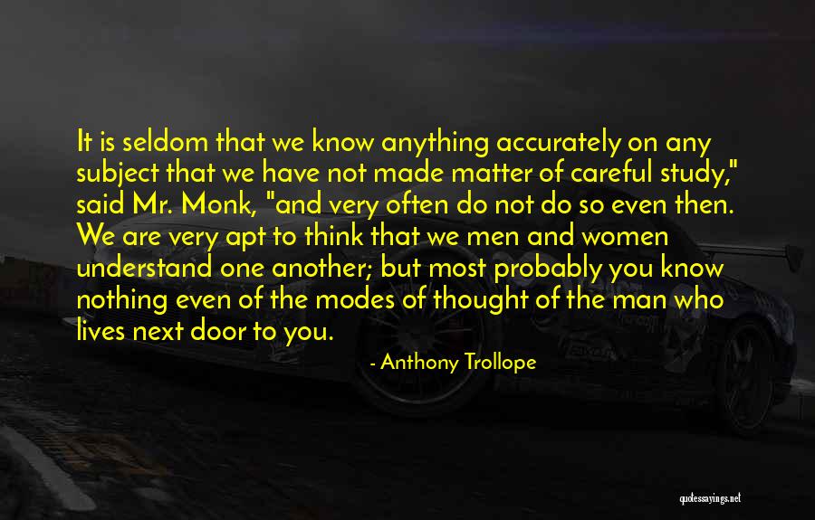 Probably Nothing Quotes By Anthony Trollope Probably Nothing Quotes By Anthony Trollope