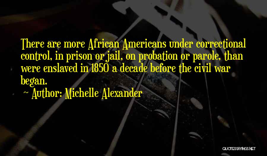 Probation And Parole Quotes By Michelle Alexander