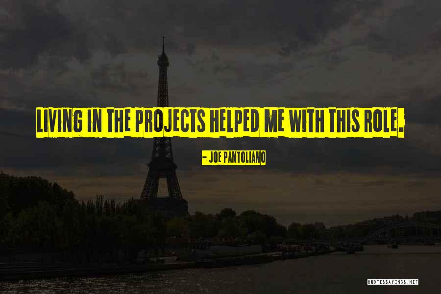 Probation Officer Inspirational Quotes By Joe Pantoliano