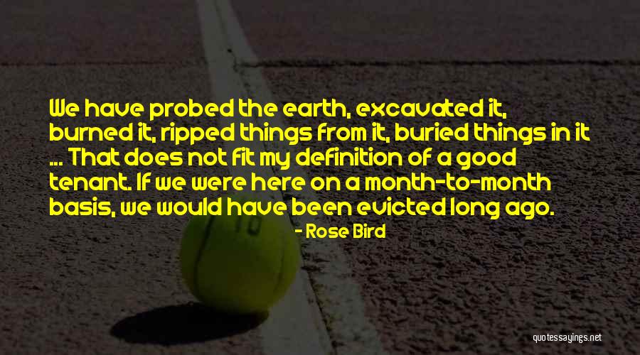 Probed Quotes By Rose Bird Probed Quotes By Rose Bird