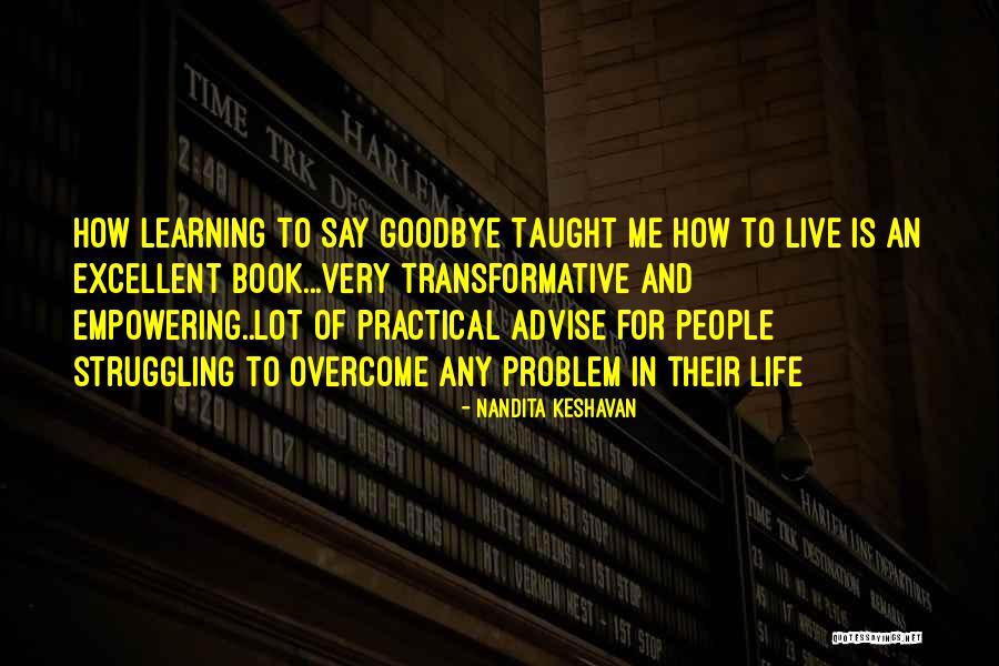 Problem How To Say Quotes By Nandita Keshavan