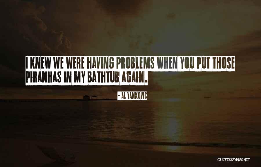 Problem In Relationship Quotes By Al Yankovic
