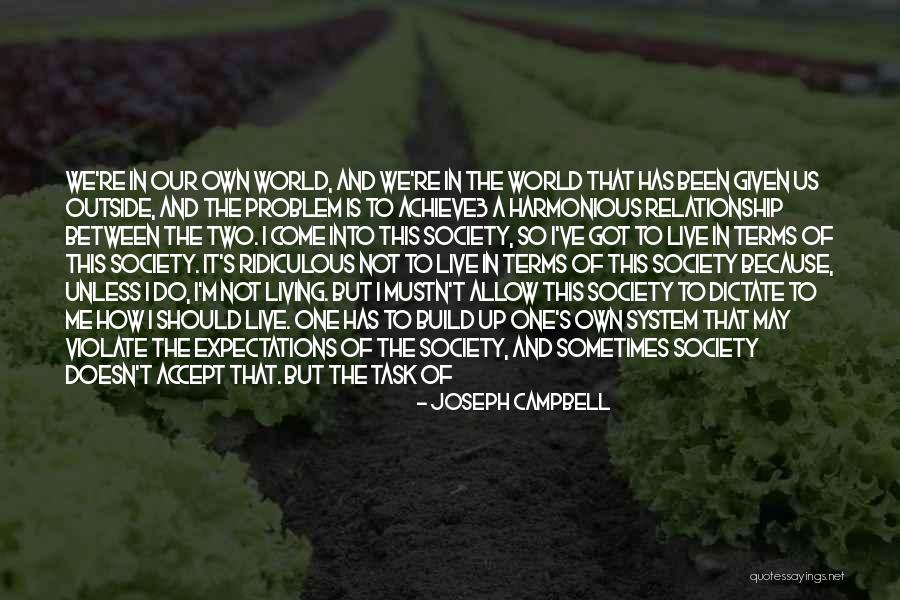 Problem In Relationship Quotes By Joseph Campbell Problem In Relationship Quotes By Joseph Campbell
