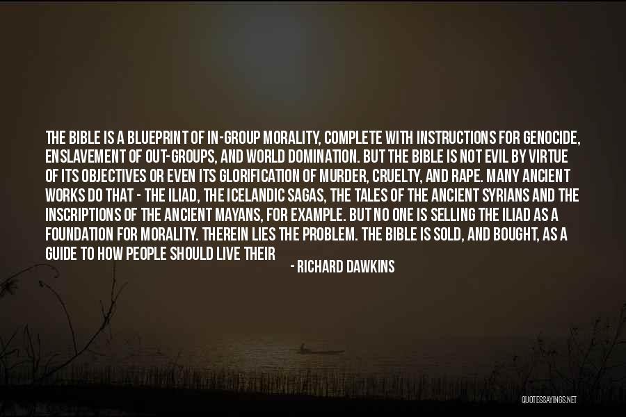 Problem Of Evil Bible Quotes By Richard Dawkins