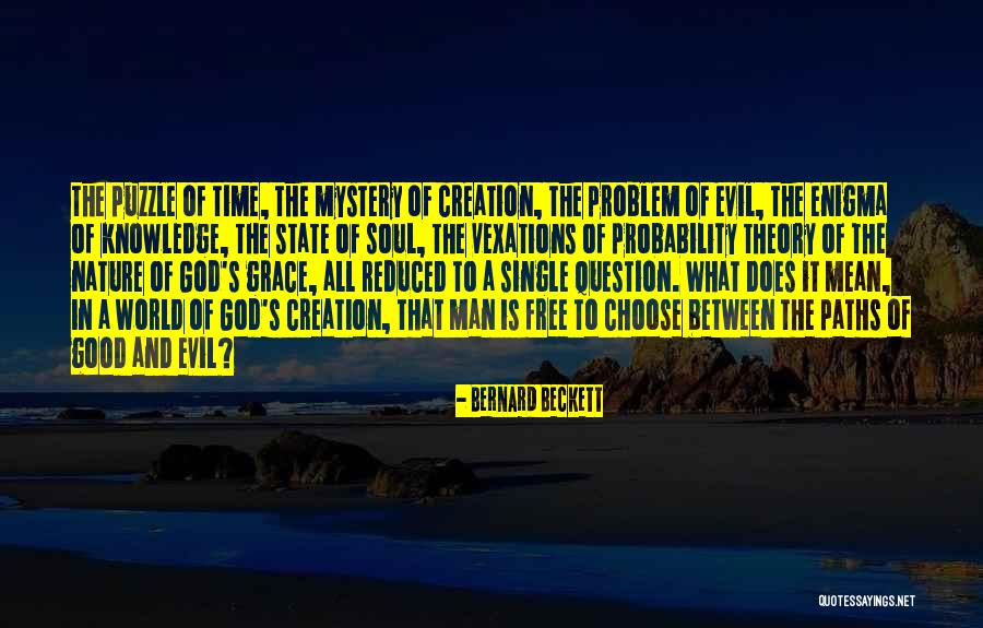 Problem Of Evil Quotes By Bernard Beckett