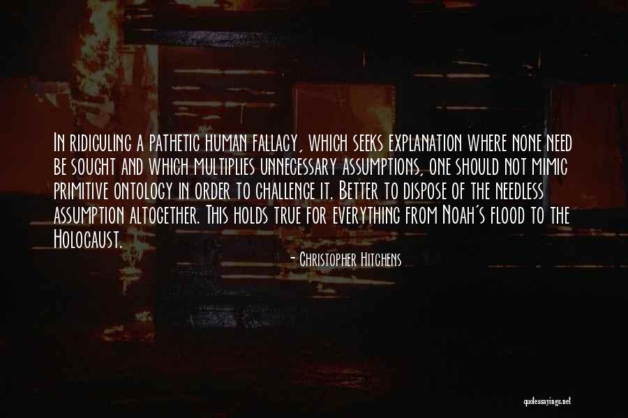 Problem Of Evil Quotes By Christopher Hitchens