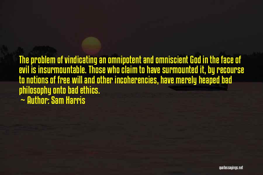 Problem Of Evil Quotes By Sam Harris