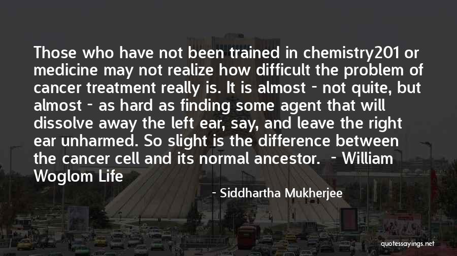 Problem Of Life Quotes By Siddhartha Mukherjee