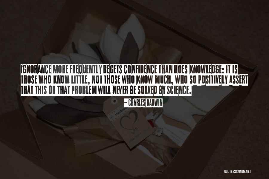 Problem Solved Quotes By Charles Darwin