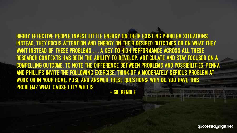 Problem Solving At Work Quotes By Gil Rendle Problem Solving At Work Quotes By Gil Rendle