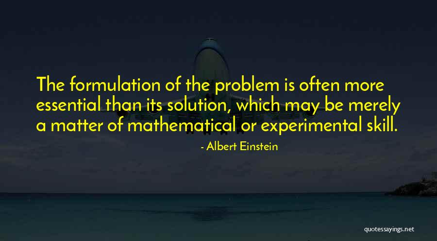 Problem Solving In Math Quotes By Albert Einstein Problem Solving In Math Quotes By Albert Einstein
