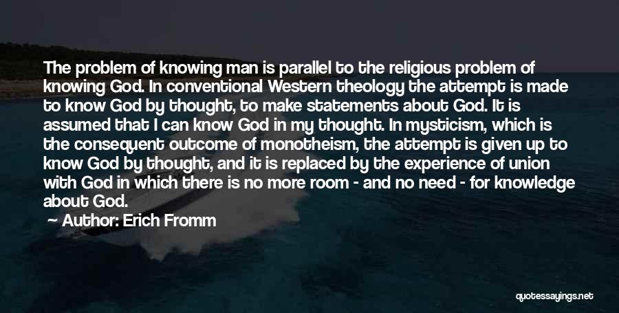 Problem Statements Quotes By Erich Fromm