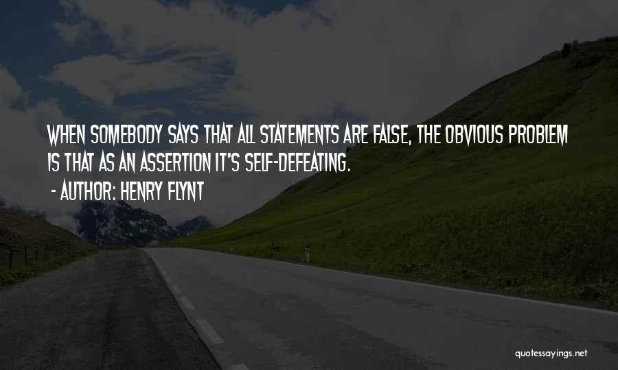 Problem Statements Quotes By Henry Flynt