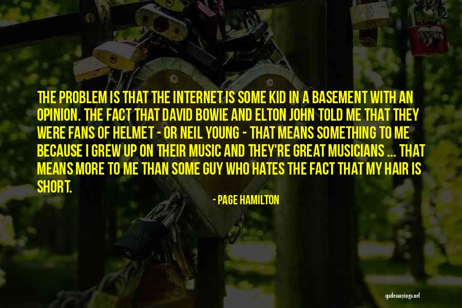 Problem With Internet Quotes By Page Hamilton Problem With Internet Quotes By Page Hamilton