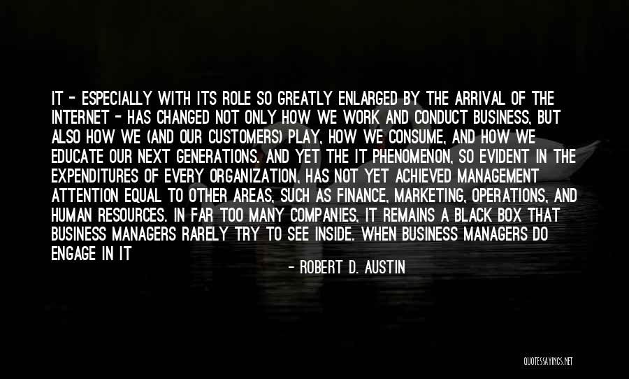Problem With Internet Quotes By Robert D. Austin Problem With Internet Quotes By Robert D. Austin