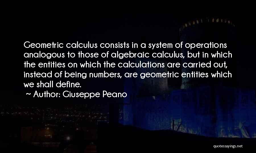 Problemas De Multiplicacion Quotes By Giuseppe Peano