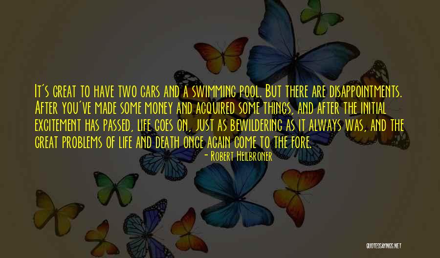 Problems After Problems Quotes By Robert Heilbroner