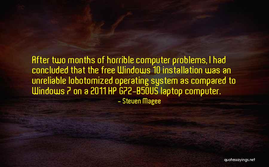 Problems After Problems Quotes By Steven Magee