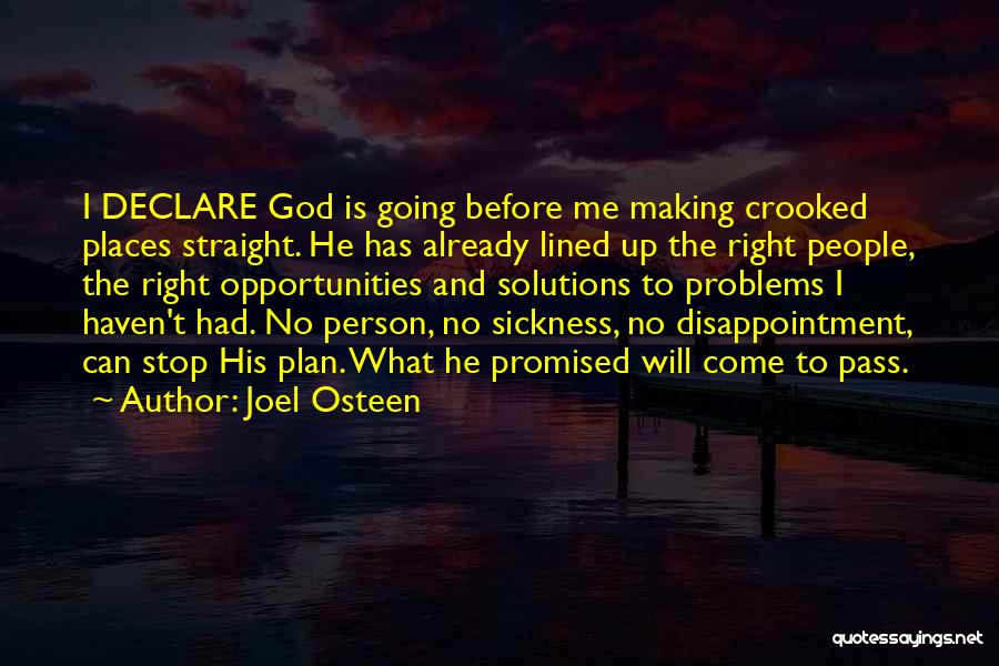 Problems And Opportunities Quotes By Joel Osteen