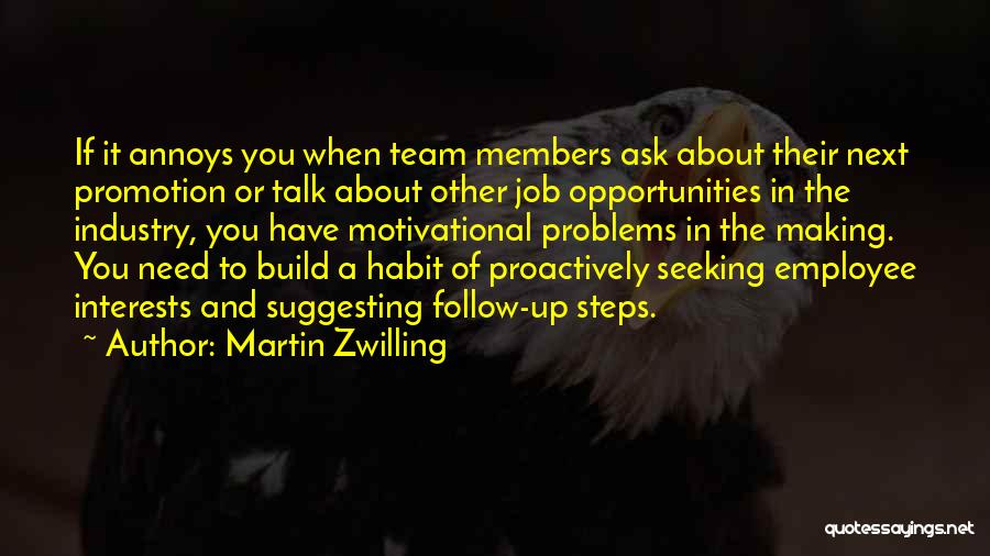 Problems And Opportunities Quotes By Martin Zwilling