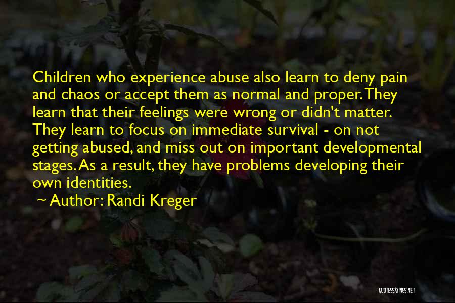 Problems And Pain Quotes By Randi Kreger