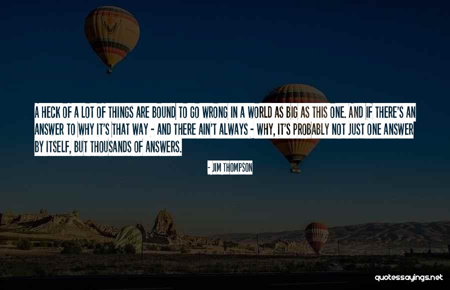 Problems Are Not Big Quotes By Jim Thompson Problems Are Not Big Quotes By Jim Thompson