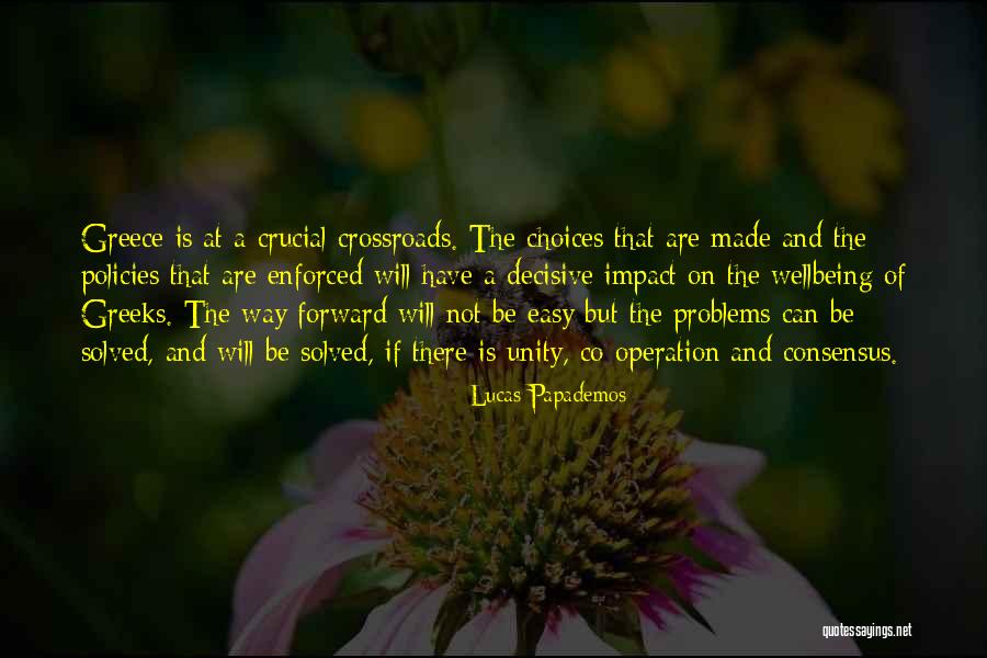 Problems Can Be Solved Quotes By Lucas Papademos Problems Can Be Solved Quotes By Lucas Papademos