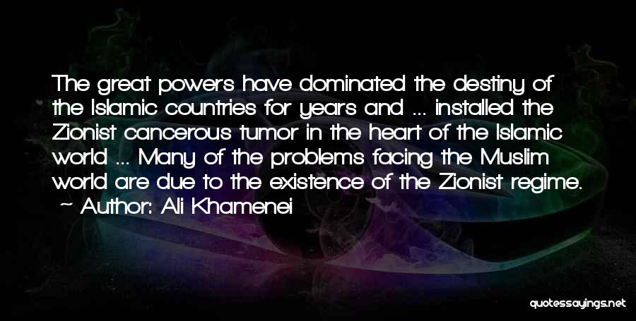 Problems Facing Quotes By Ali Khamenei