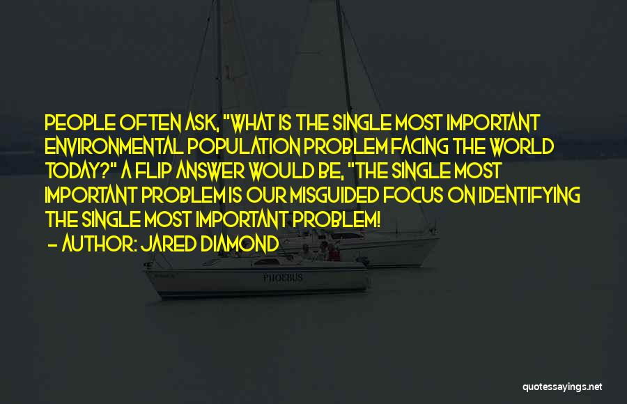 Problems Facing Quotes By Jared Diamond