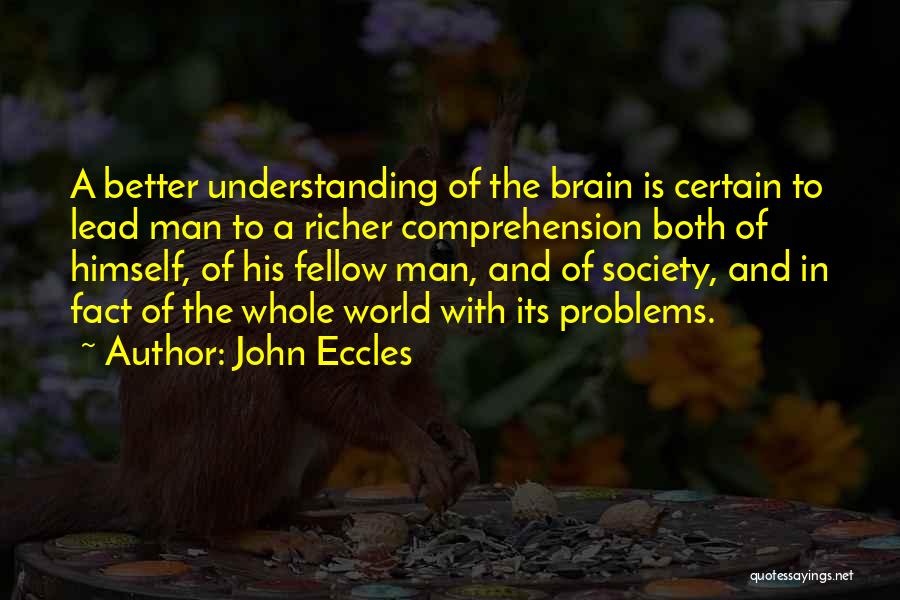 Problems In Society Quotes By John Eccles