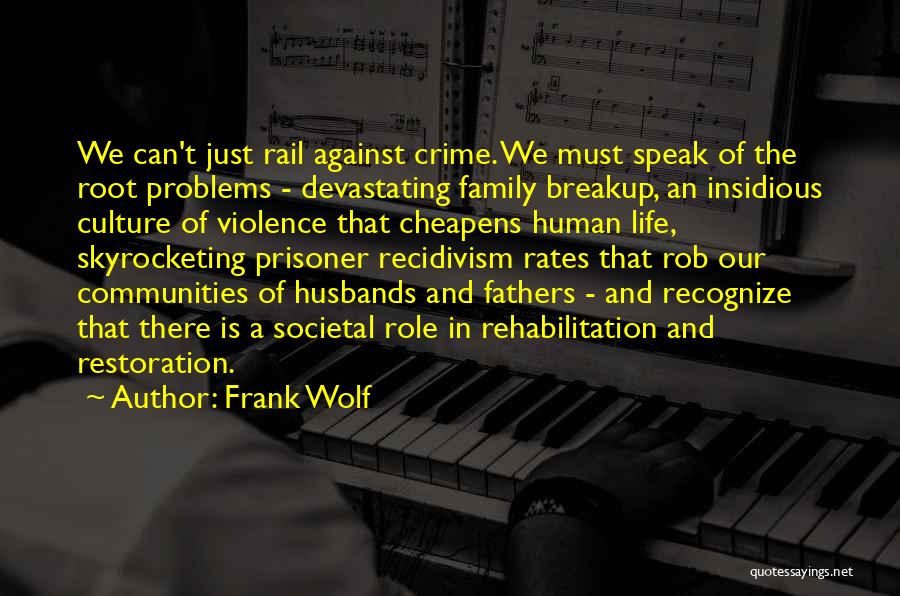 Problems In The Family Quotes By Frank Wolf