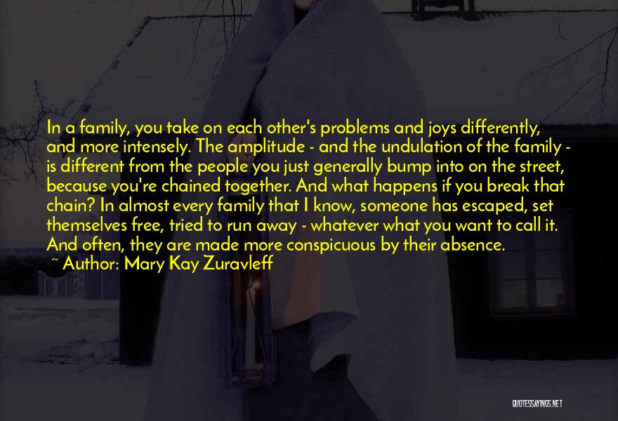 Problems In The Family Quotes By Mary Kay Zuravleff