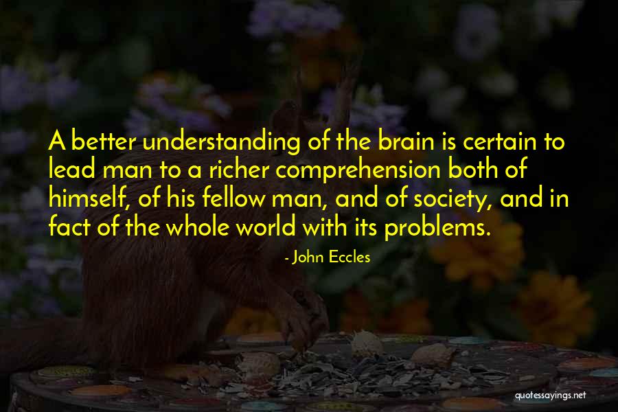 Problems In The World Quotes By John Eccles