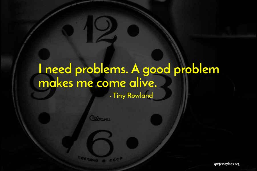Problems Obstacles Quotes By Tiny Rowland Problems Obstacles Quotes By Tiny Rowland