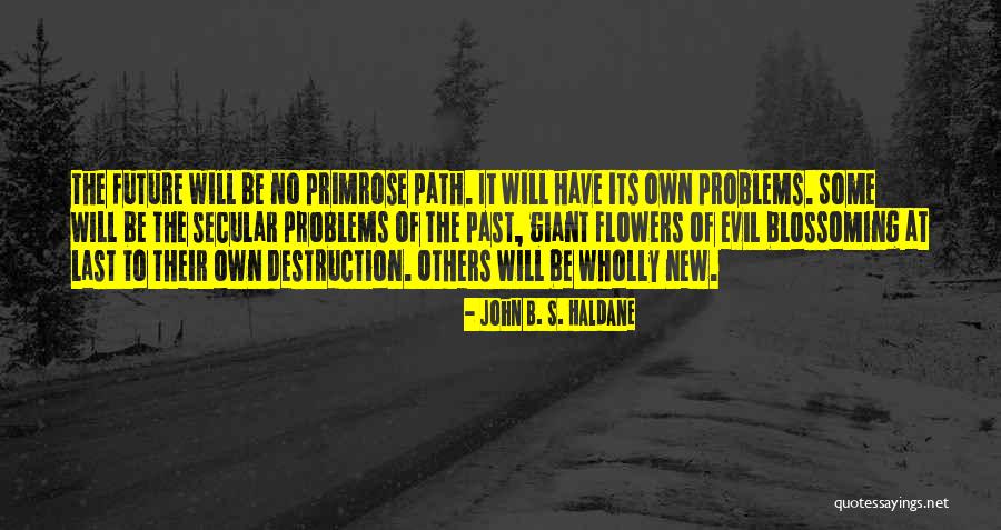 Problems Of The Past Quotes By John B. S. Haldane