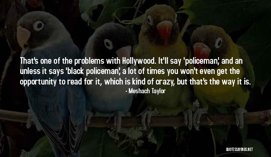 Problems Opportunity Quotes By Meshach Taylor Problems Opportunity Quotes By Meshach Taylor