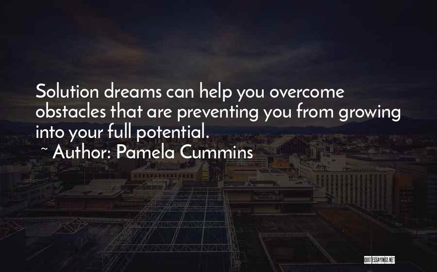 Problems Overcome Quotes By Pamela Cummins